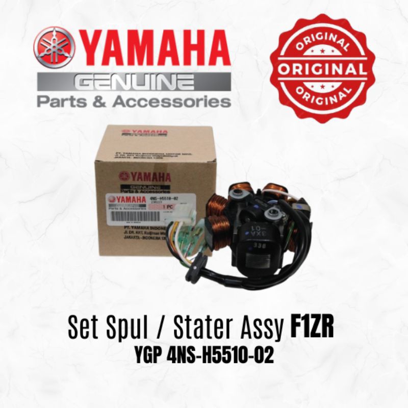 Spull Set Spul  Stater Assy F1ZR FIZR Asli Original Yamaha YGP 4NS-H5510-02