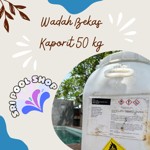 Tong Drum Ember Bekas Kaporit kapasitas 50 liter