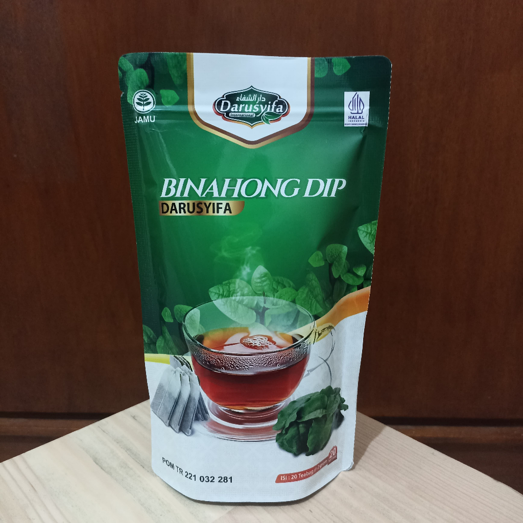 

Teh Binahong Darusyifa Alami Teh Celup Herbal Daun Binahong 20 Kantong