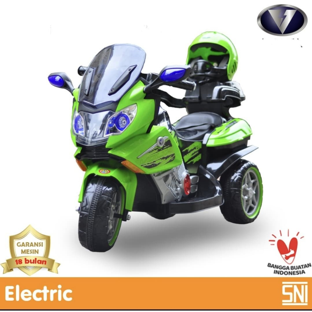 FREE BONUS HELM JUMBO MOTOR PEDAL POLISI RIDE ON ANAK AKI RECHARGE GEARBOX SMAX RODA MOTOR MOTORAN B