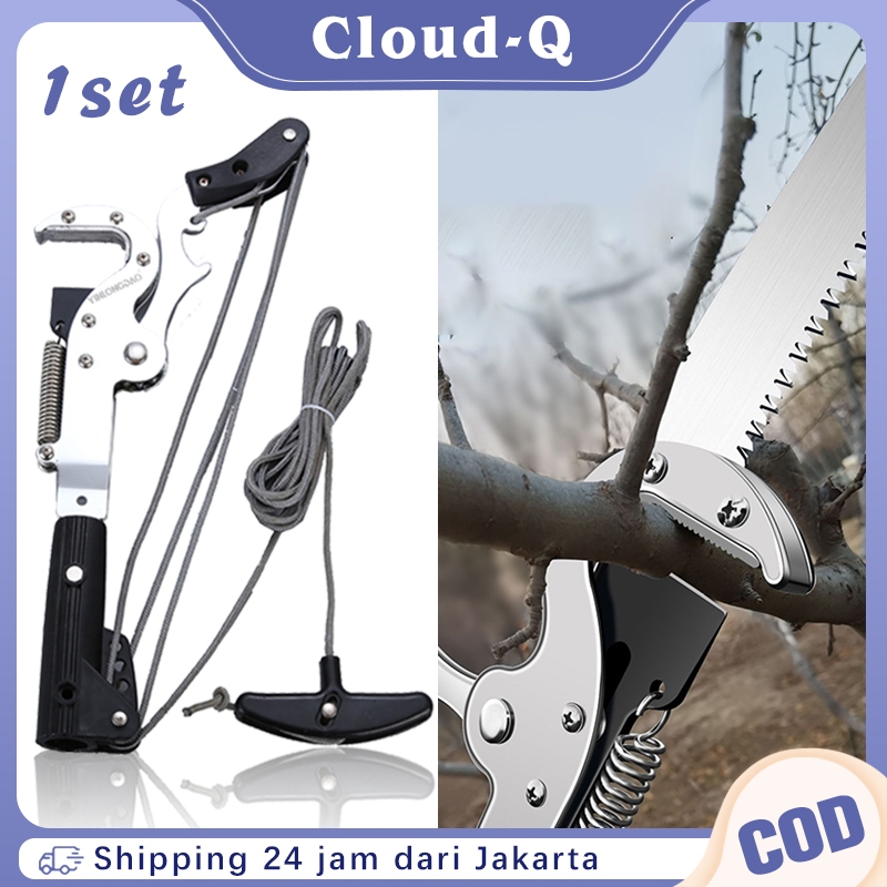 Gergaji Pemotong Ranting Pohon Tinggi Alat Potong Dahan Gunting Ranting Pohon Tinggi Tree Pruner