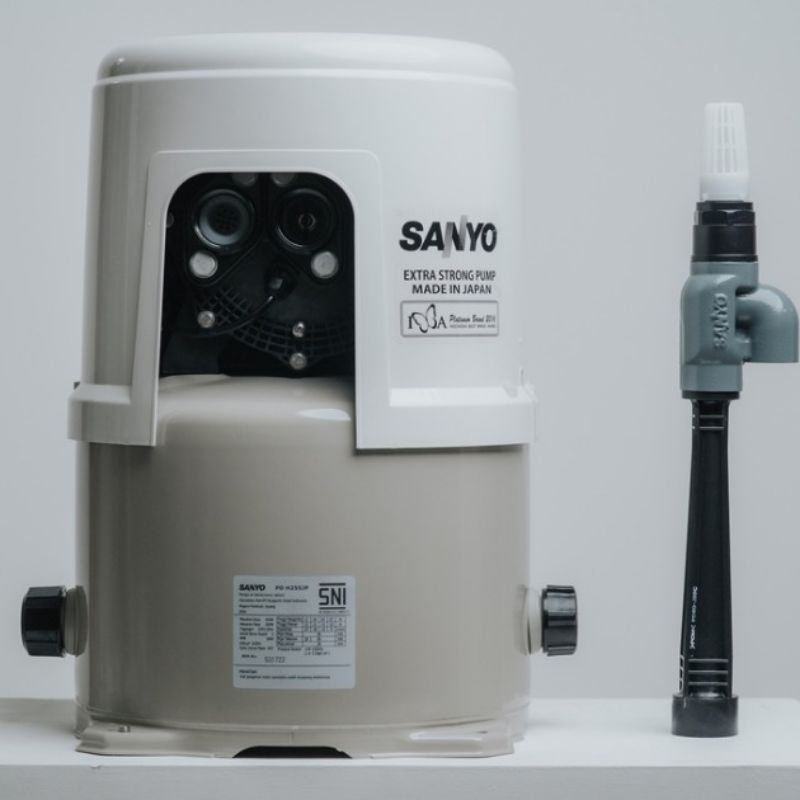 Pompa Air Jetpam Made Japan Sanyo PDH255JP 250W Hisap 27M Dorong 12M 27lpm Asli ORI Jepang Garansi 5