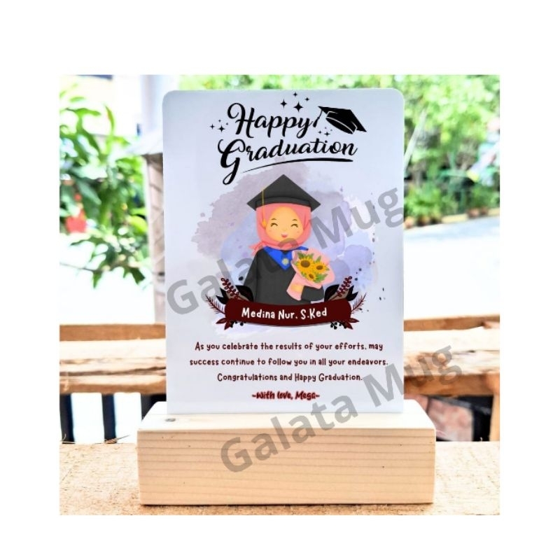 Plakat Wisuda, perpisahan, kenang kenangan