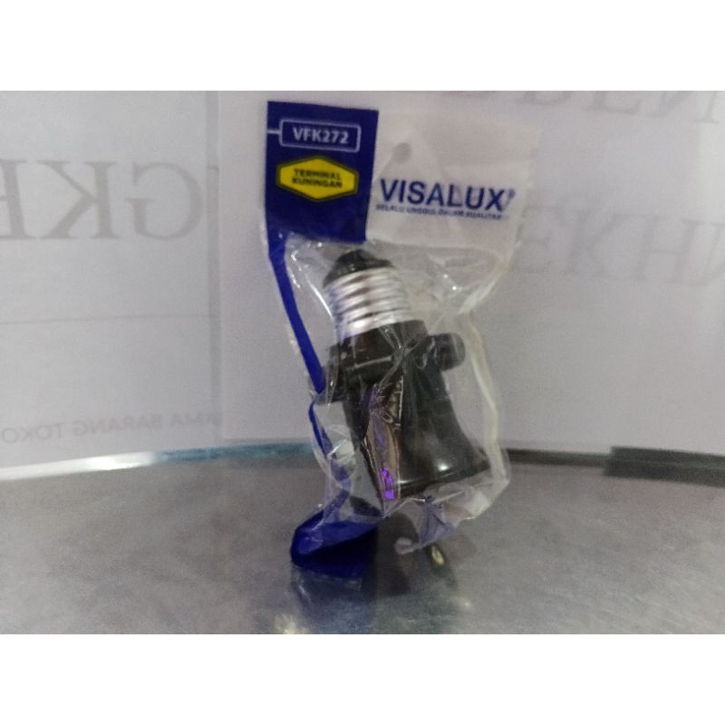fitting lampu kombinasi / fitting kombinasi colokan listrik - Visalux vfk-272