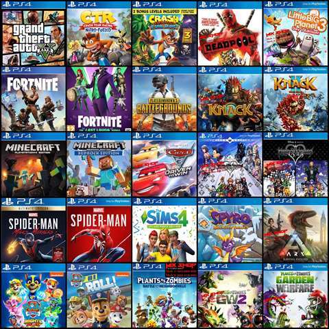 ISI GAME PS4 HEN PAKETAN 1TB