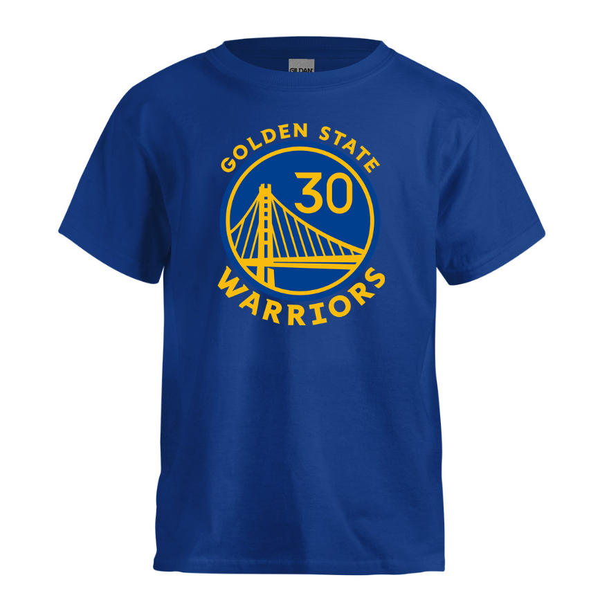T-Shirt Kaos Basket NBA Golden State Warriors Game Time Stephen Curry