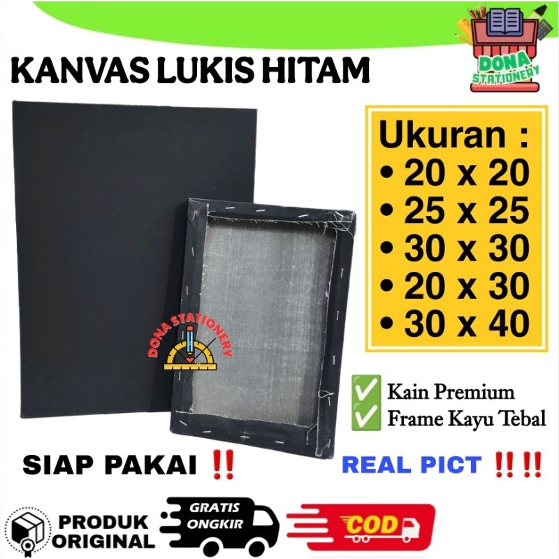 

KANVAS LUKIS HITAM 20×20 25×25 30×30 20×30 30×40 KANVAS KAIN MELUKIS KANVAS PUTIH