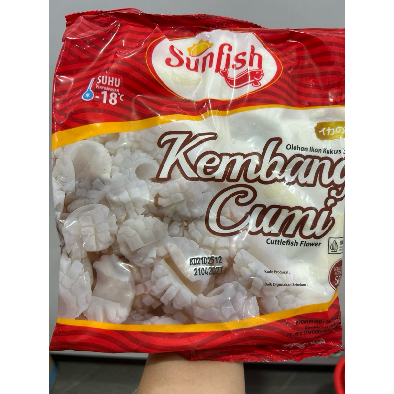 

Sunfish kembang Cumi 500Gr