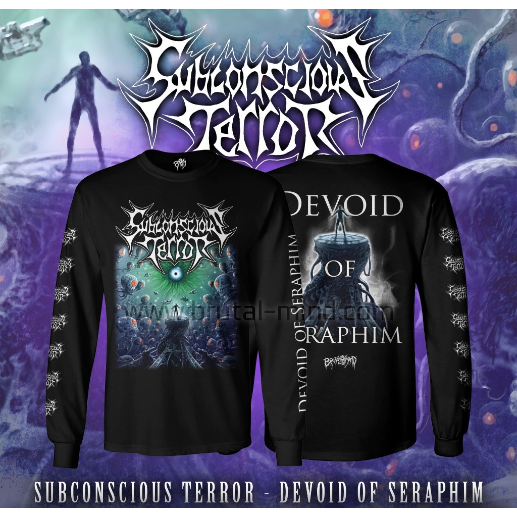 ORIGINAL LONGSLEEVE SUBCONSCIOUS TERROR - Devoid Of Seraphim