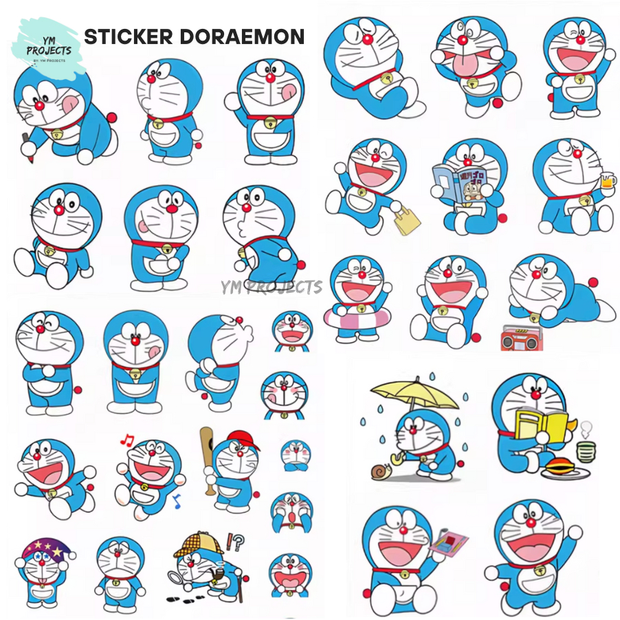

[YM Projects] Gambar Tempel Doraemon Sticker Doraemon