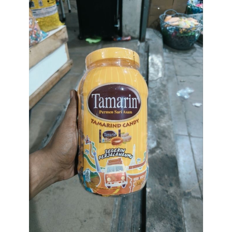 

Permen Asam Tamarin Toples 540 gr