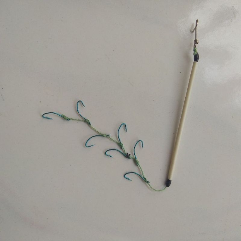 rakitan kail buat mancing ikan belanak anti mocel..