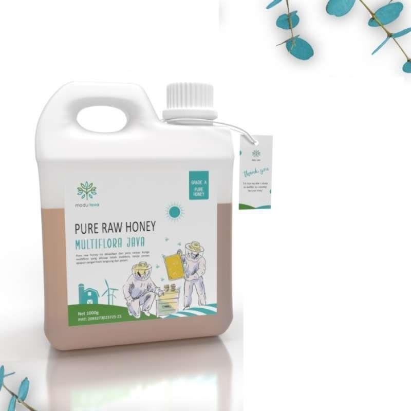 

Pure Raw Honey by Maduku Nektar Multiflora Jaya 1000g ORIGINAL TERMURAH