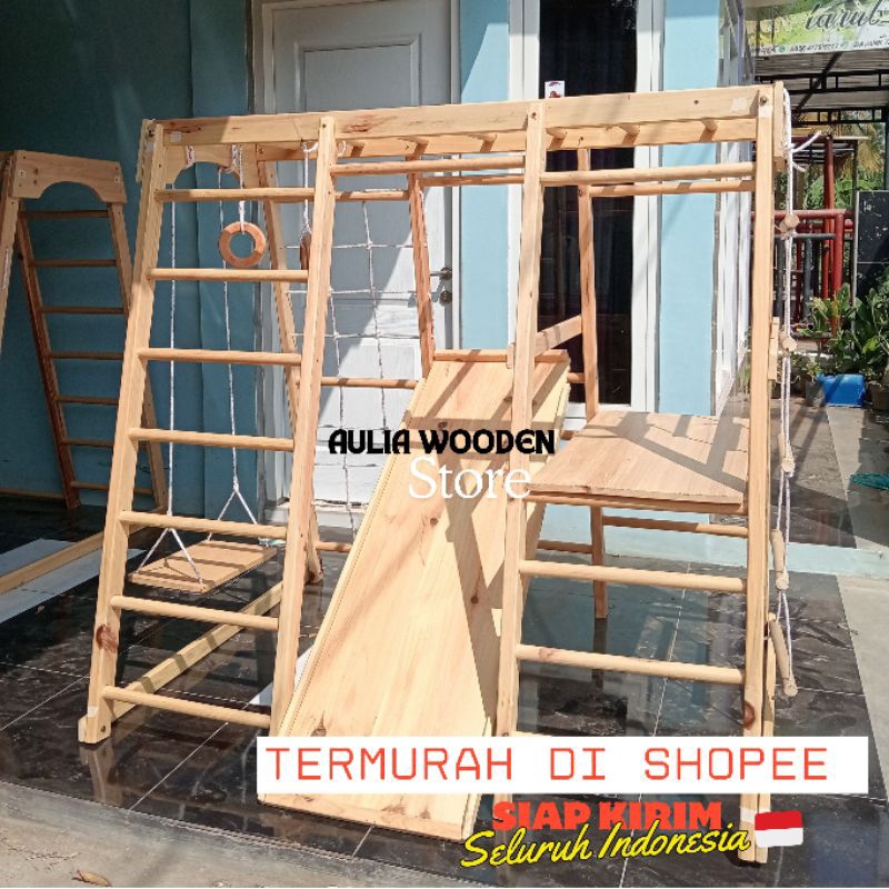 Brakiasi murah berkualitas ukuran 150 cm x 150 cm fullset ready stok / mainan anak montessori indoor