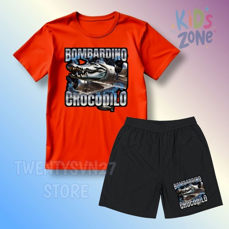 STELAN KAOS & CELANA BOMBARDINO CROCODILO