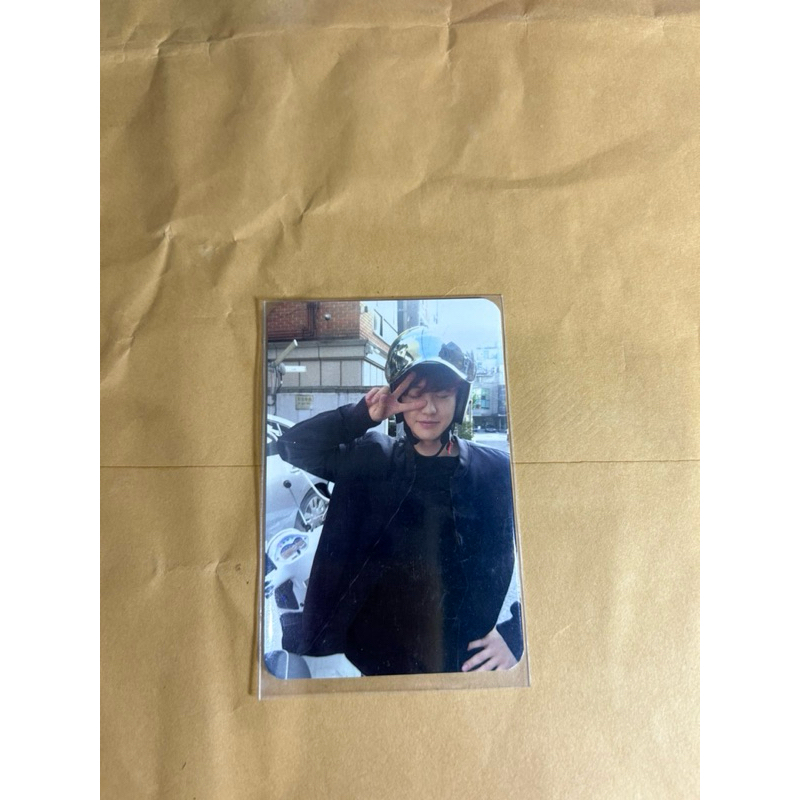 Photocard chanyeol helm album official exo what a life