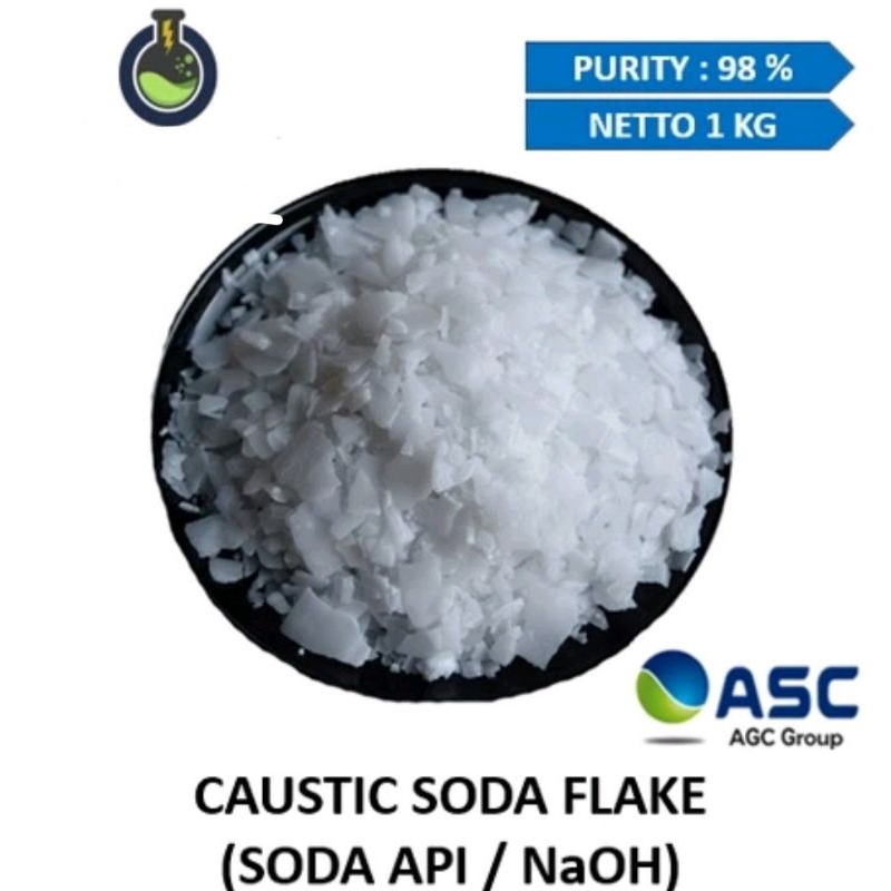 soda api / caustik soda / Naoh / untuk saluran tersumbat 100% murni 1kg