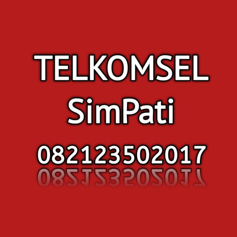 nomor cantik telkomsel simpati 2017 ( 017 )