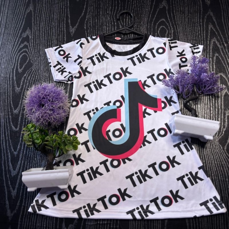 Dress/baju/anak perempuan full printing Tiktok1