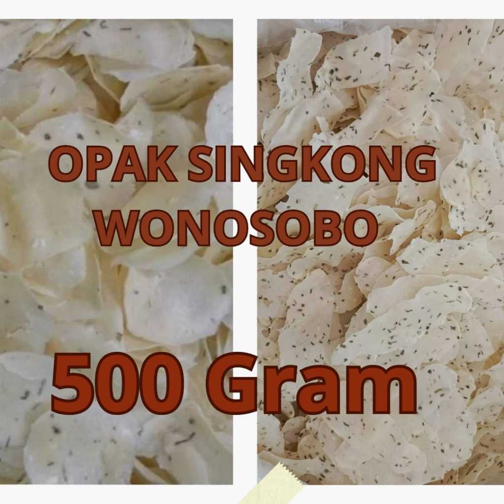 

opak singkong wonosobo 500gram opak koin opak ilat