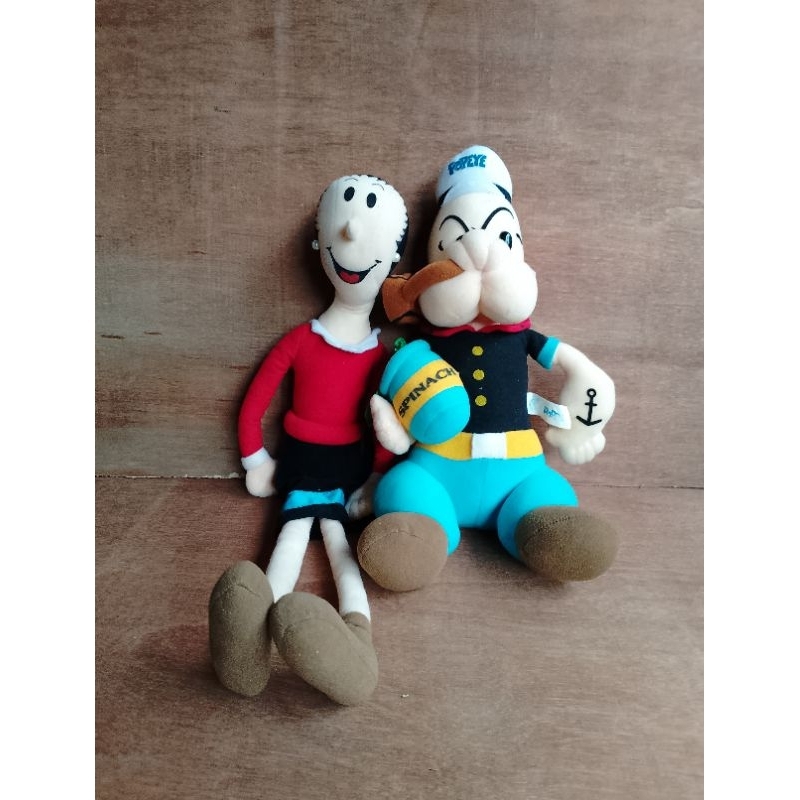 set boneka vintage POPEYE OLIVE 1998