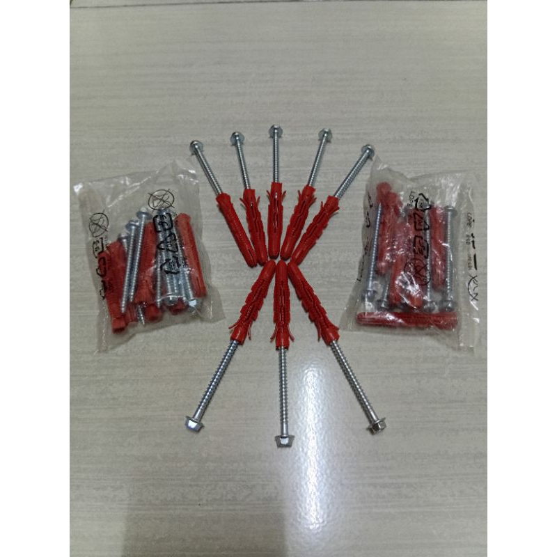 BAUT FISHER - BAUT TANAM - UKURAN 8 MM -  PANJANG 6,5 CM - NEW ORIGINAL