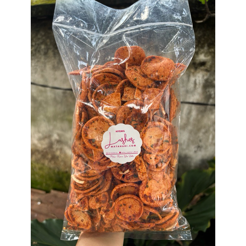 

Basreng Koin Pedas Bumbu Cikruh 500gr