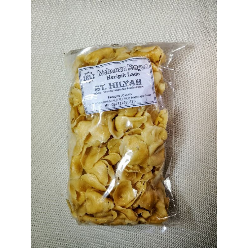 

Keripik Lado ST Hilyah 100gr&250gr