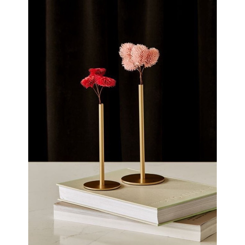 stand besi tempat bunga hiasan meja