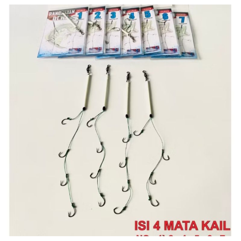 RAKITAN PANCING LUMUT CABANG 4 MATA KAIL
