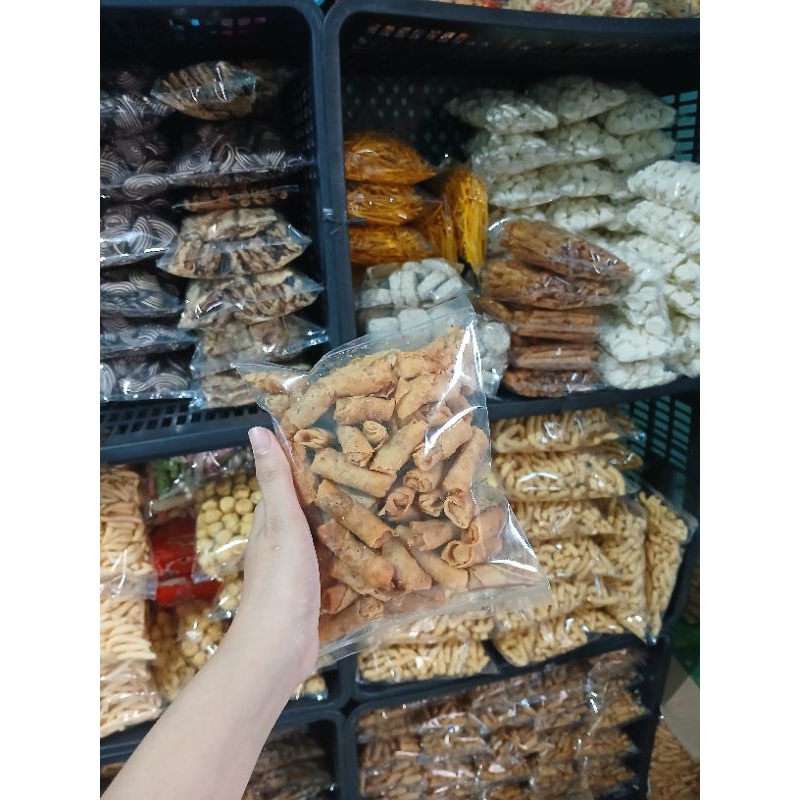 

Sumpia udang 250 gram/sumpia/snack kiloan