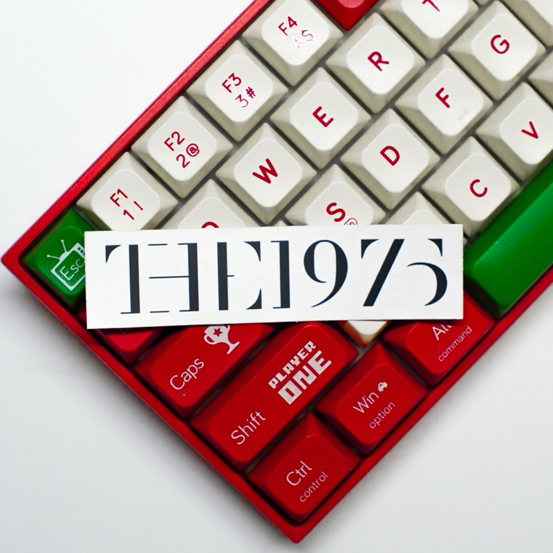 

STICKER THE 1975 BAND DESIGN