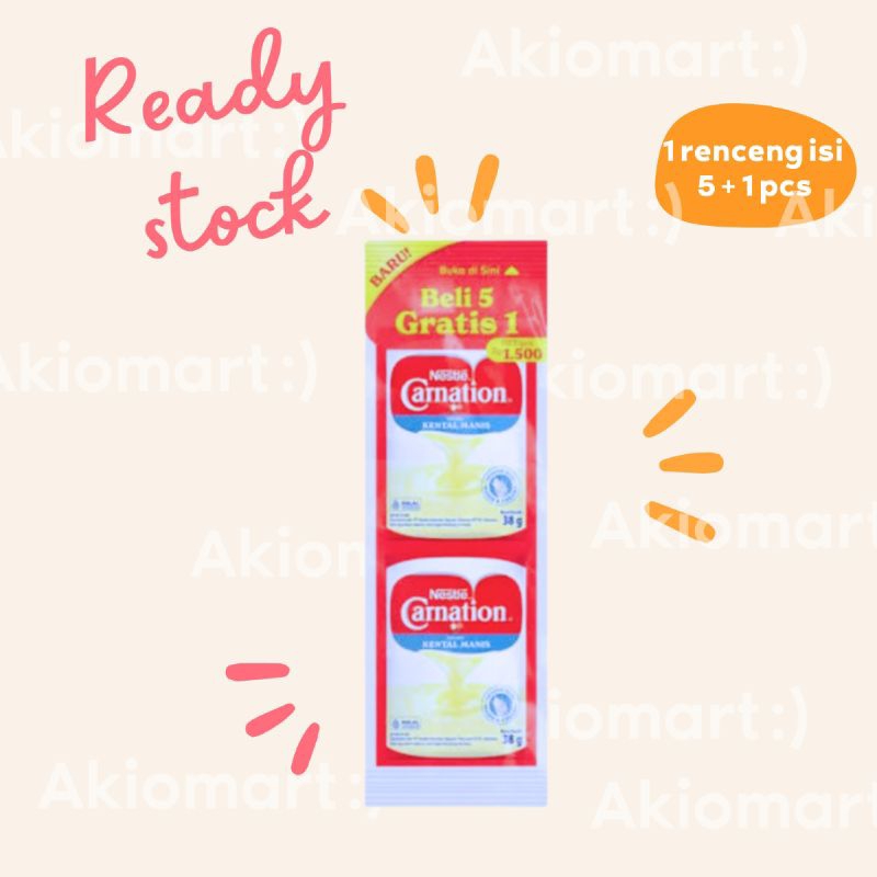 

Carnation sachet Nestle Carnation kental manis 38g