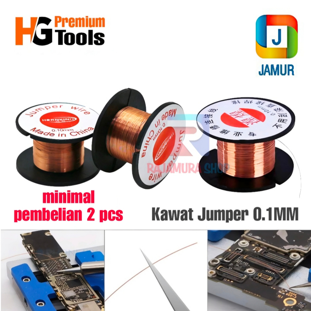 KABEL JUMPER 0.1MM KAWAT JUMPER KABEL SOLDER KABEL JUMPER