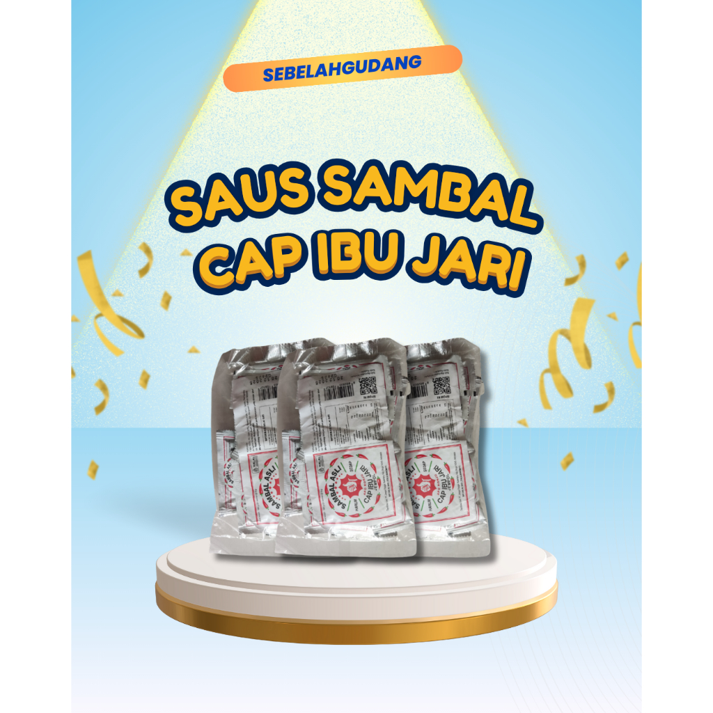 

Saus Sambal Cap Ibu Jari 8 Gram - 20 Sachet