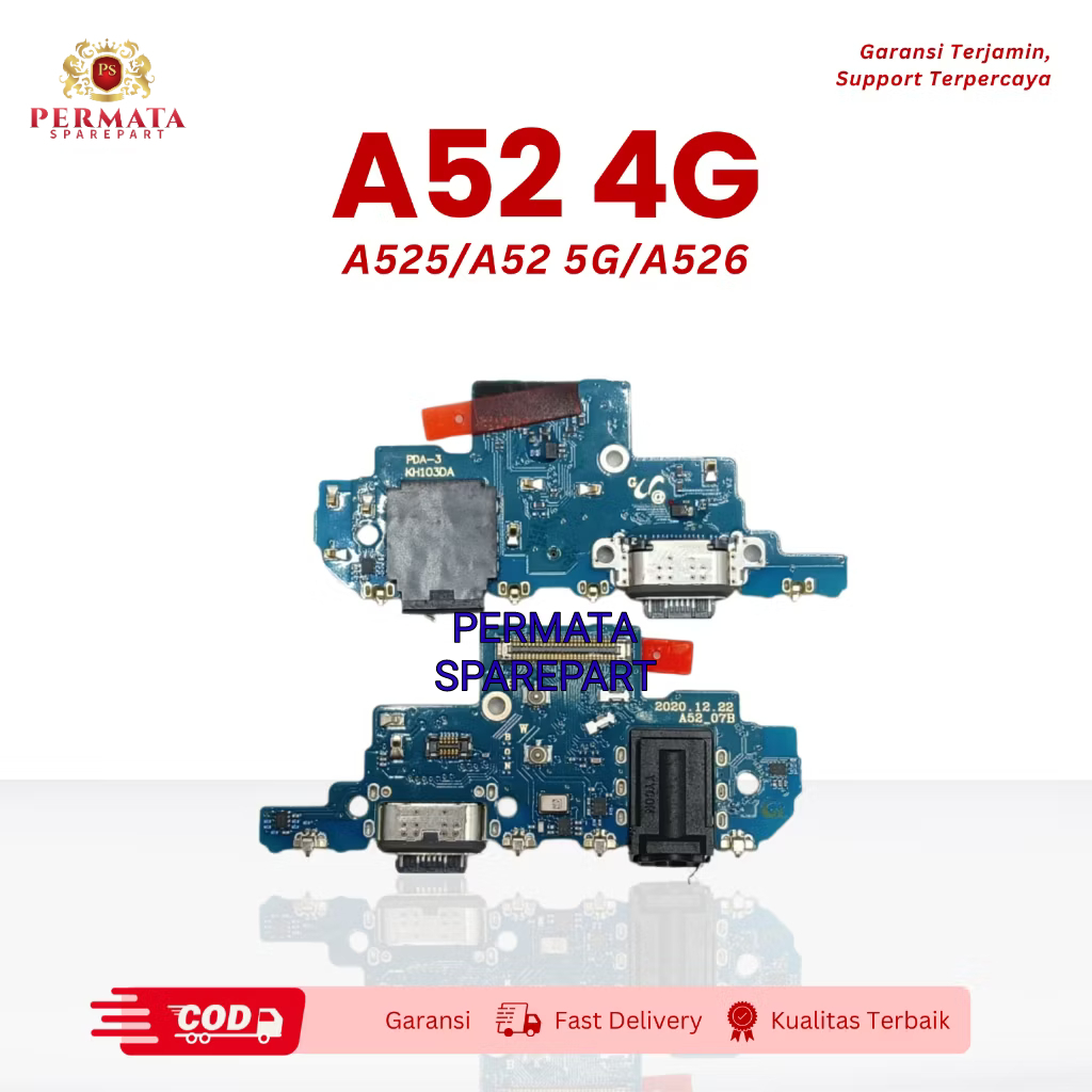 PAPAN CAS SAMSUNG A52 4G A525 | SAMSUNG A52 5G A526 | KONEKTOR CAS HP