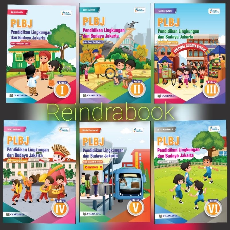 Buku PLBJ Arya duta  kelas 1-6 Kurikulum Merdeka