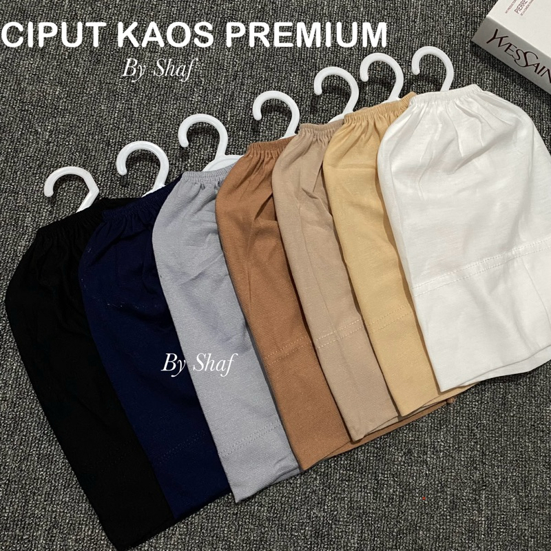 CIPUT KAOS/ CIPUT ARAB ,CIPUT KAOS POLOS/CIPUT KAOS PREMIUM/DALAMAN JILBAB