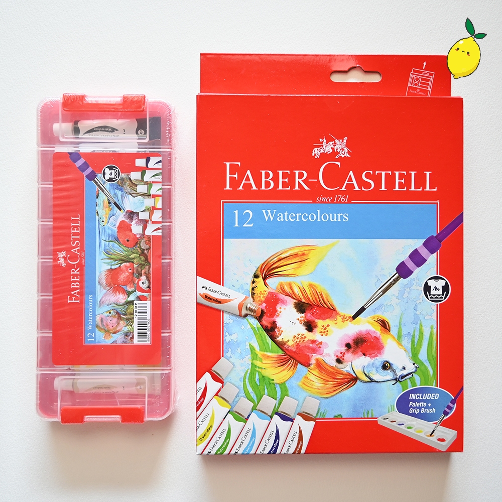 

Cat Air Set / Watercolor Tube Set 12 Warna Faber Castell