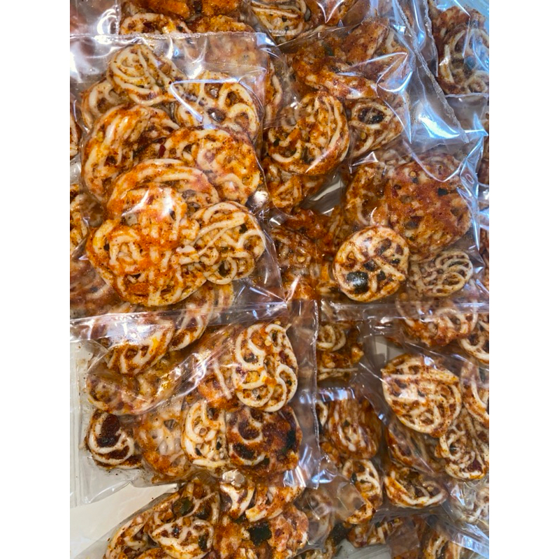 

Kerupuk Rafael pedas 1bks
