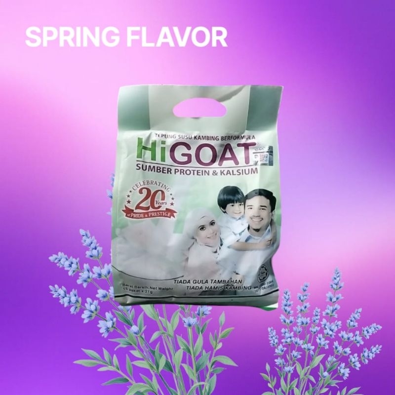 

SUSU KAMBING HI GOAT 21g ISI 15 SACHET ORIGINAL MALAYSIA HALAL