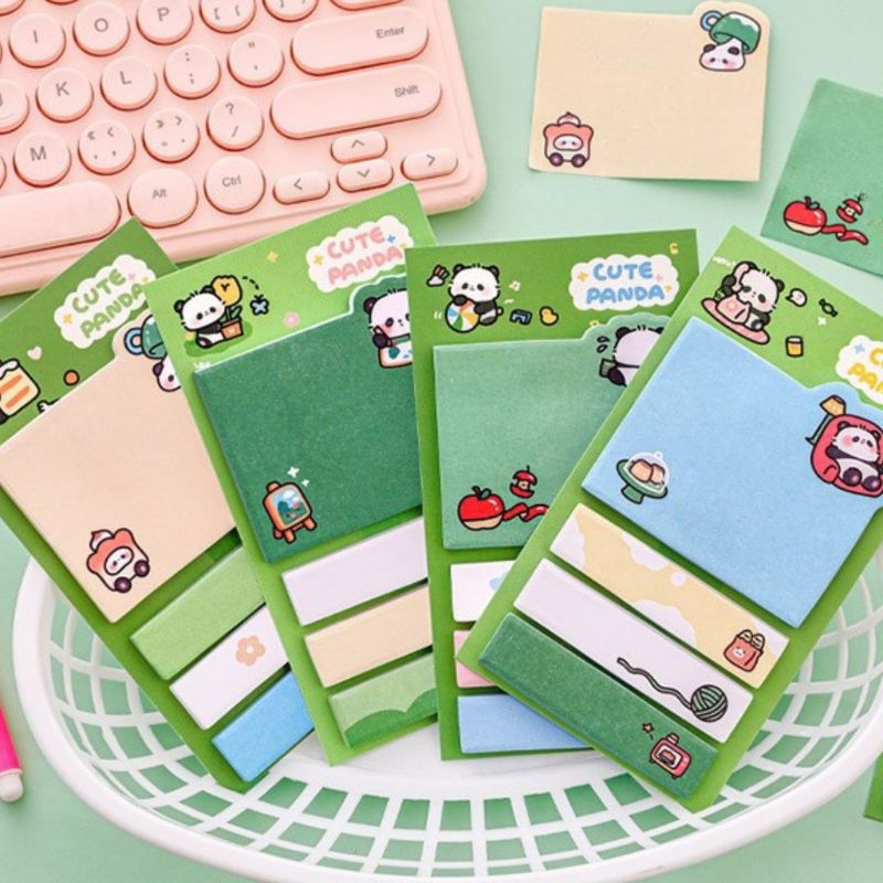 

STIKY NOTES PANDA 1 SET/MOTIF PANDA/STIKY NOTES MOTIF