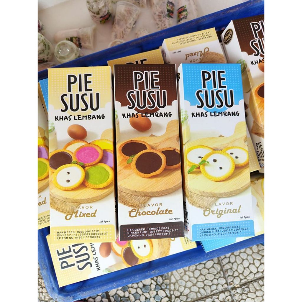 

Pie Susu Khas Lembang Original / Cokelat / Pie Coklat Lembang