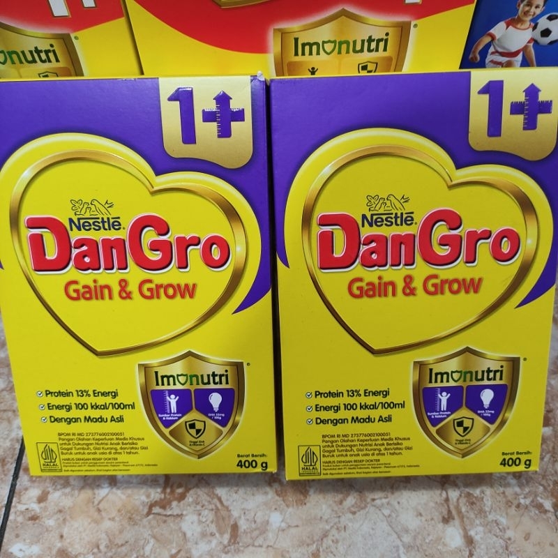 

DanGrow GAIN & GROW 1+ 400GR //NESTLE DANGROW 1+ 400GR