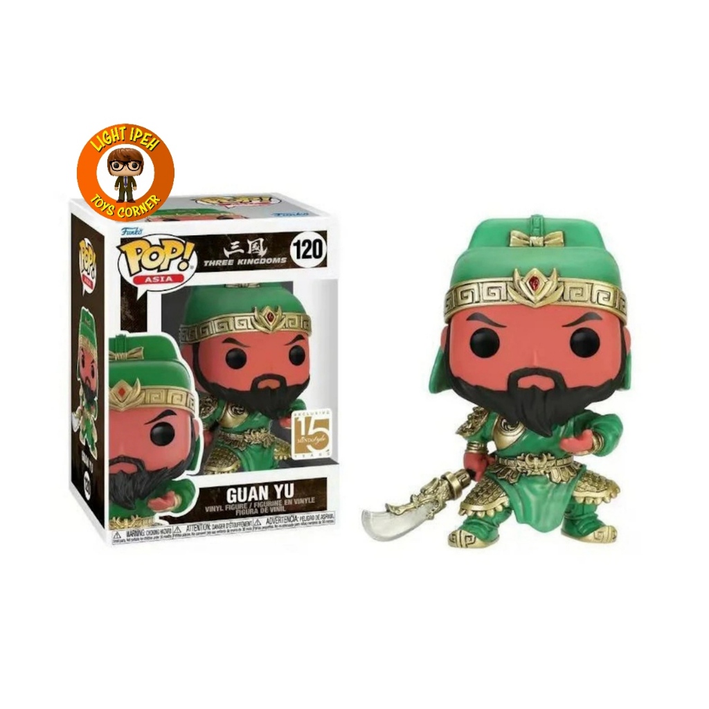 Funko Pop Original Asia: Three Kingdoms 15th Anniversary - Guan Yu #120