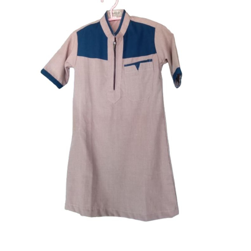jubah anak laki-laki lengan pendek