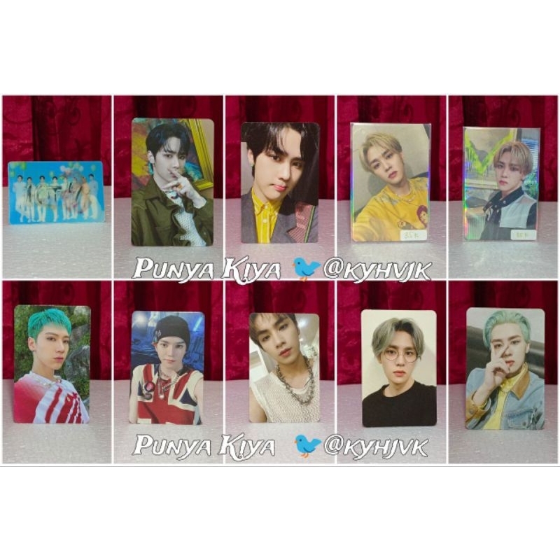 PHOTOCARD OFFICIAL NCT127 WAYV EXO NATURE REPUBLIK