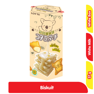 

Lotte Koala's March Biskuit Cokelat Susu Putih 37 g