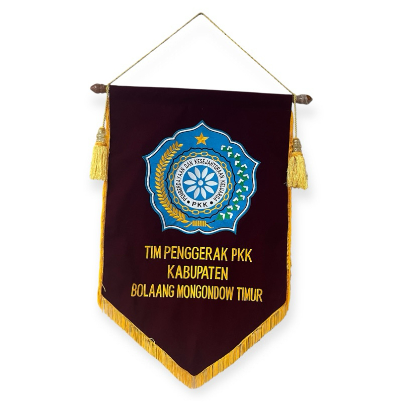 Lancar Jaya Advertising Bendera Vandel Set/Bendera Pkk/Bendera vandel Set Palang/Bendera Bandel Berk