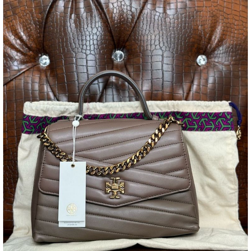 Tas tory burch kira chevron ori preloved mulus